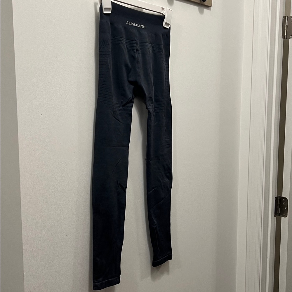 Alphalete Navy/Gray Leggings